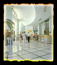 Das Foyer des Lillyland Beach Hotels